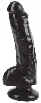 Фаллоимитатор ELITE MR. CHUB BLACK 8 photo 1