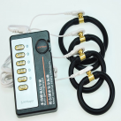 Набор из 4 эрекционных колец для электростимуляции photo 2