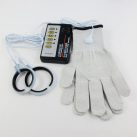 Перчатки и 2 силиконовых кольца для электростимуляции Extender Electro Shock  photo 2