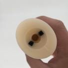 Большая силиконовая анальная пробка для электростимулятора Electro shock WQ1390 photo 1