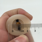 Большая силиконовая анальная пробка для электростимулятора Electro shock WQ1390 photo 5