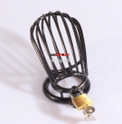 Мужской пояс верности Metal Cock с замком и ключами photo 3