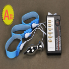 Эрекционные кольца и анальная пробка для мужчин - 26 мм photo 2