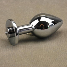 Металлическая анальная пробка Butt Masturbator - 34 мм photo 4