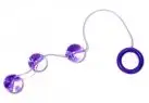Анальные шарики MAGNIFIQUE PEAK PEARLS PURPLE photo 1
