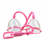 Ручная помпа для увеличения груди и сосков - 2 чаши photo 6