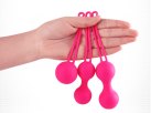 Вагінальні кульки. Матеріал – силікон. 3 шт. photo 2