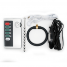 Универсальный электростимулятор для мужчин с пробкой, кольцом и катетером photo 2