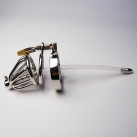 Небольшая насадка на член из нержавеющей стали photo 3