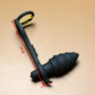 Силиконовый вагинальный и анальный массажер Butt Plug  photo 1