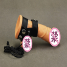 Мужская насадка из кожи с электродами DIY photo 2