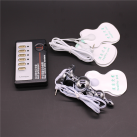 Набор электродов с накладками для стимуляции эрогенных зон + анальная пробка photo 2