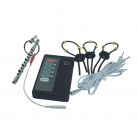 Набор из 3 колец и насадки на член для электростимуляции photo 1