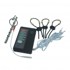 Набор из 3 колец и насадки на член для электростимуляции photo 2