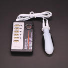 Две анальные пробки и зажимы для сосков Electro Shock ES0052 photo 3