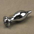 Металлическая анальная пробка с электростимуляцией photo 3