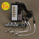 Анальная пробка и зажимы для сосков Electro Shock H3581 photo 6
