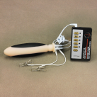 Большая анальная пробка (15 см) и зажимы для сосков Electro Shock photo 2