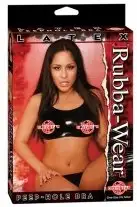 Топик из латекса RUBBA-WEAR PEEP-HOLE BRA photo 1