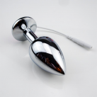 Анальная пробка с проводом для Electro Shock - 28*70 мм photo 2