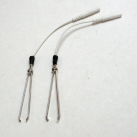 Длинные электростимулирующие зажимы для сосков и клитора photo 2