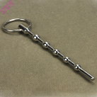 Массажер для уретры Electro Shock. Материал - нержавеющая сталь. Длина - 130 мм. photo 1