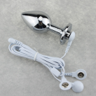 Анальная пробка-электростимулятор 86*34 мм  photo 1