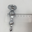 Металлическая анальная пробка photo 1