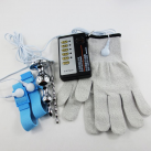 Электростимулятор Electric Shock. Комплект с кольцами для пениса, анальной помпой, массажером уретры photo 2