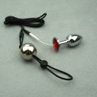 Электростимулятор Electro Shock. В комплекте с анальной помпой и кольцом для пениса. photo 4