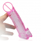 Силиконовая насадка на пенис photo 1