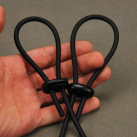 Силиконовое эрекционное кольцо для пениса - 1 пара photo 2