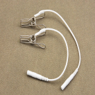 Электростимулятор с металлическими зажимами для сосков photo 3