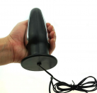 Анальная пробка с проводом для электростимуляции - 7 х 2,8 см photo 3