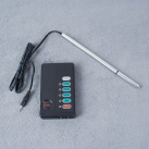 Электростимулятор ES0077. С массажером простаты. Материал - нержавеющая сталь. Длина - 18,5 см. photo 2