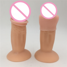 Насадка для пениса ZCZ. Крайняя плоть. В Коробке 2 шт./компл. Силикон. photo 2