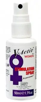 Спрей женский V-ACTIVE STIMULATION SPRAY 50 ML photo 1