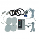 Электростимулятор Butt Plug. В комплекте анальная пробка, зажимы для сосков, анальная пробка, наклад photo 1