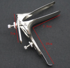 Расширитель влагалищный Speculum. Нержавеющая сталь. Глубина - 7,5 см. photo 1