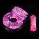 Кольцо для пениса. Цвет - фиолетовый.Для задержки преждевременной эякуляции. photo 1