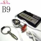 Набор анальная пробка и насадка на пенис для электростимуляции photo 2