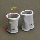 Мягкие насадки на пенис и мошонку с креплением для электростимулятора - 2 шт. photo 4