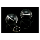 Хрустальные анальные шары - 2 шт photo 1