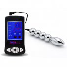 Электростимулятор Butt Plug с металлической анальной пробкой photo 2