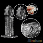 Ребристая насадка на пенис для продолжительной эрекции photo 3