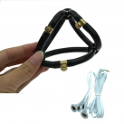 Силиконовая насадка для пениса с проводом для электростимулятора photo 2