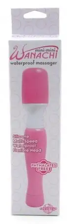Интимный мини массажер WANACHI MINI MASSAGER PINK photo 5