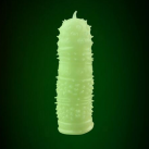 Насадка на пенис светящаяся Night Light Glow Dark Condom photo 1