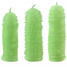 Насадка на пенис светящаяся Night Light Glow Dark Condom photo 5