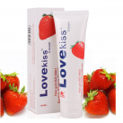 Вагинальный лубрикант Love Kiss.  Аромат - клубника. 100 мл. photo 2